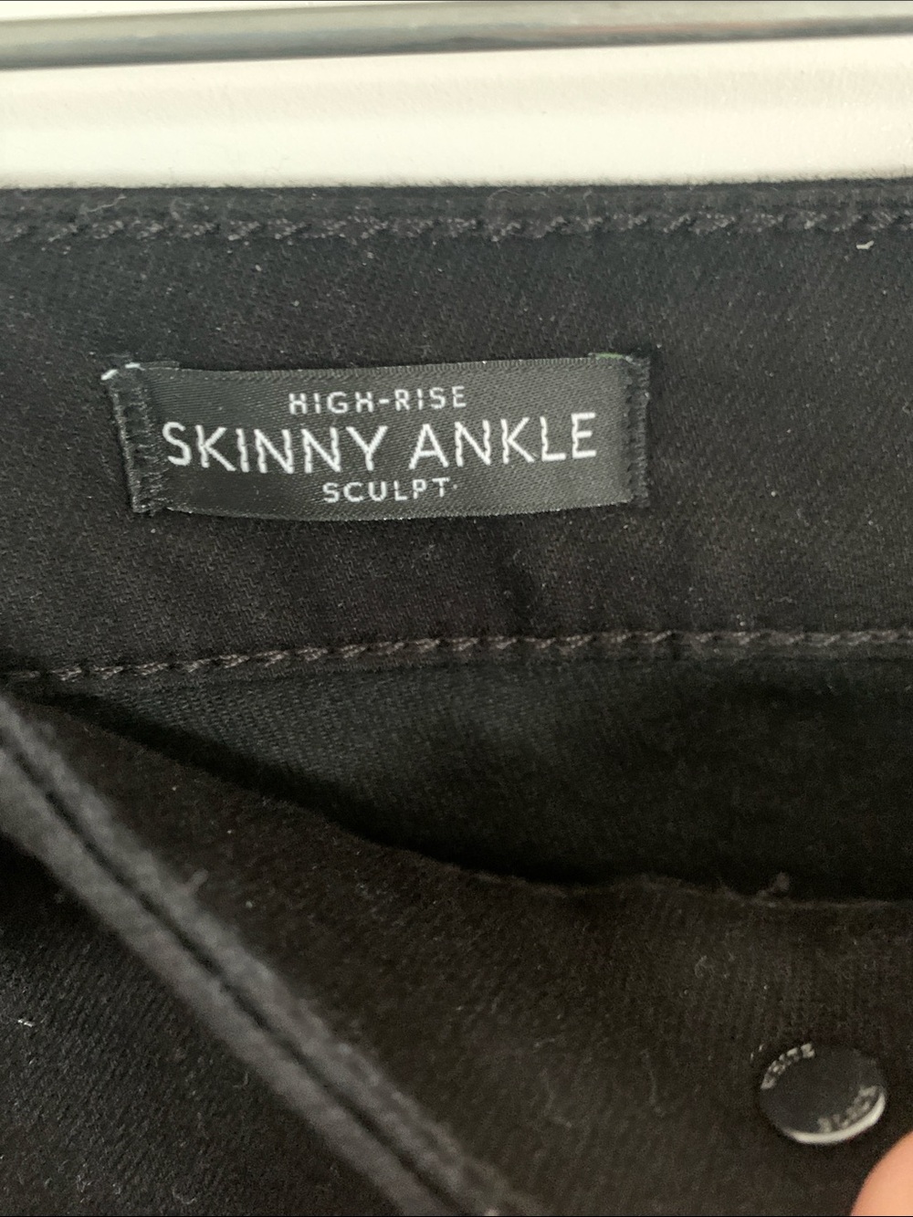 White House Black Market Classic Black Pants High Rise Ankle - Picture 3 of 8
